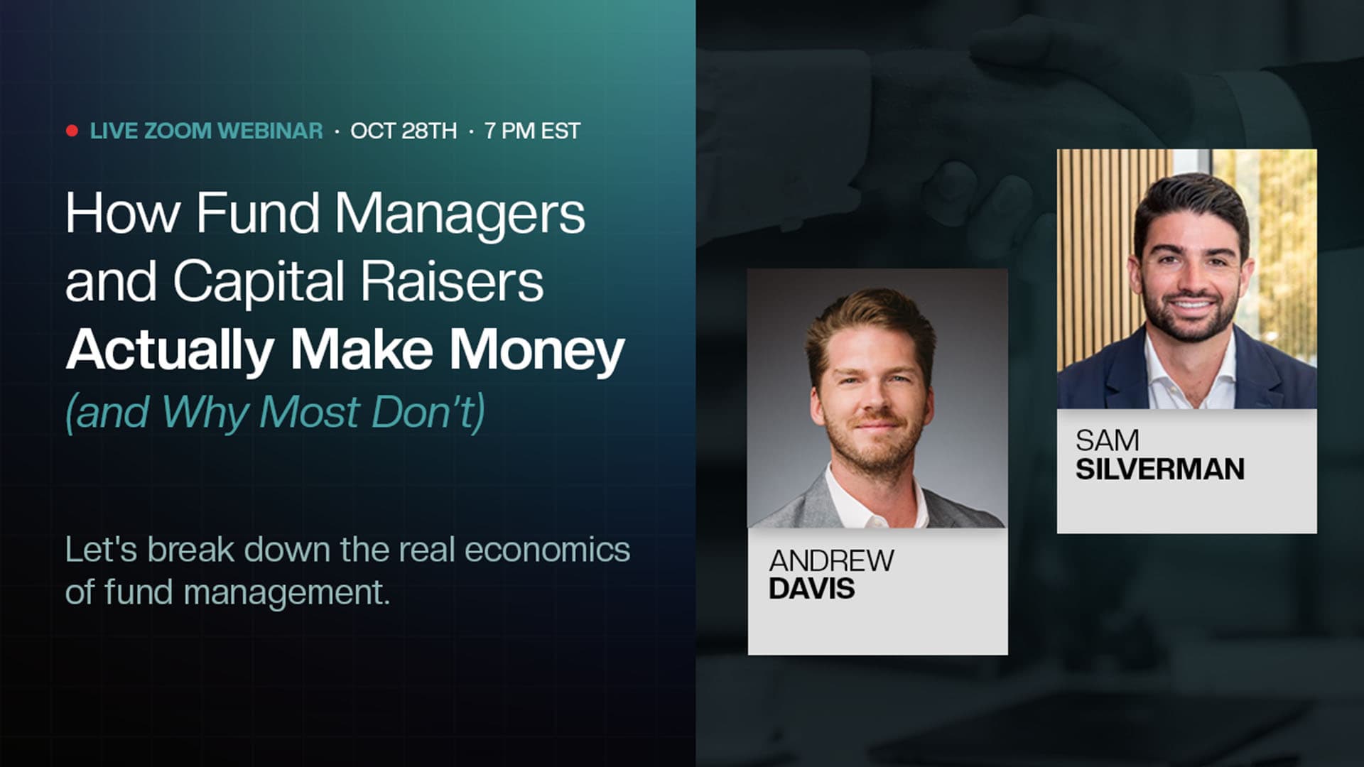 How Fund Managers and Capital Raisers Actually Make Money (and Why Most Don't)